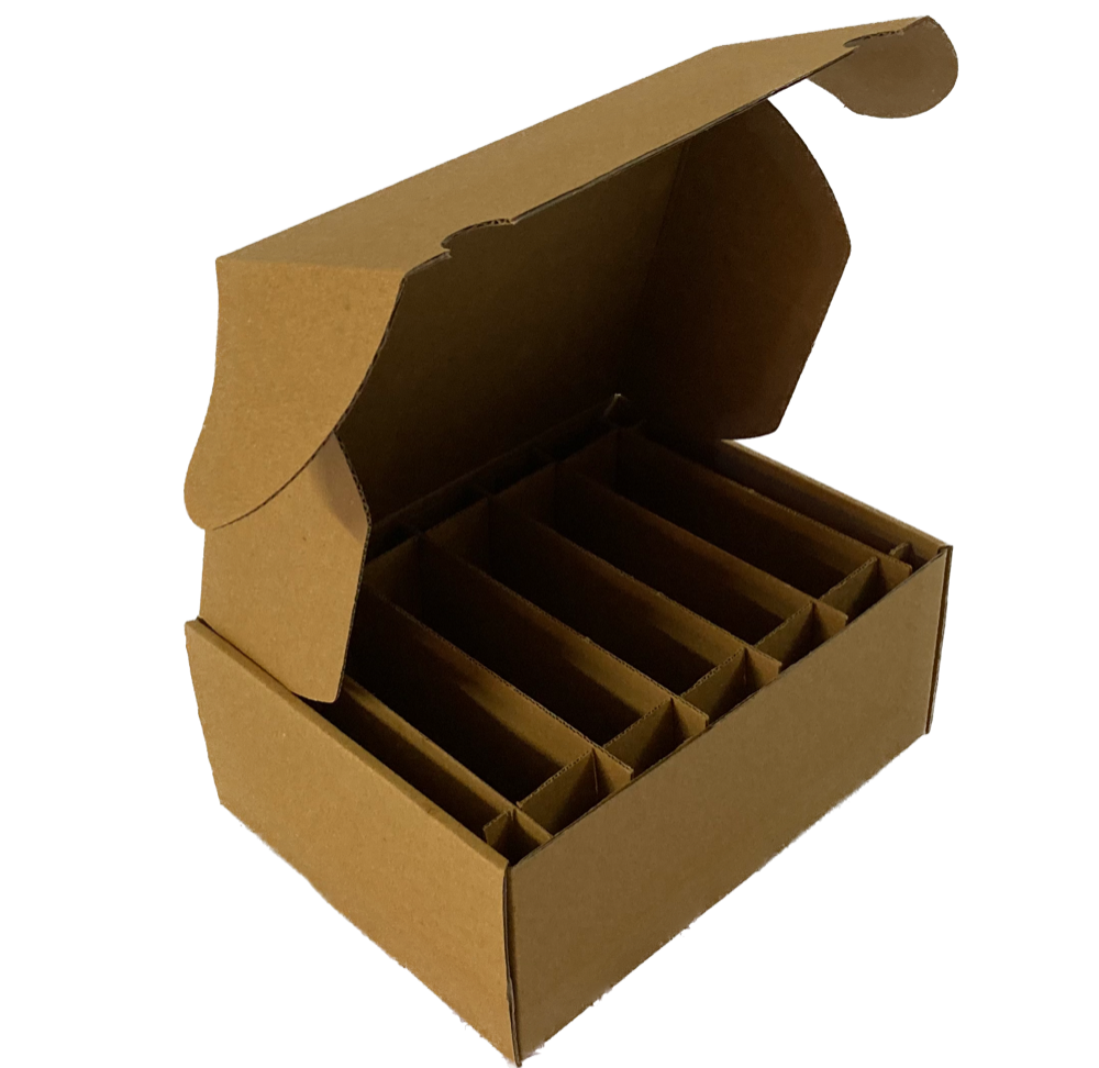 Self Lock Box with Partition
